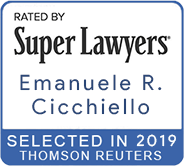 Super Lawyers 2019 Emanuele R. Cicchiello